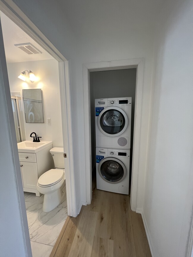 Washer and dryer. - 820 Gordon Ave Unit 5