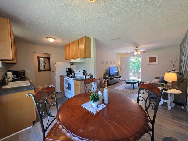 Kitchen and Livingroom View