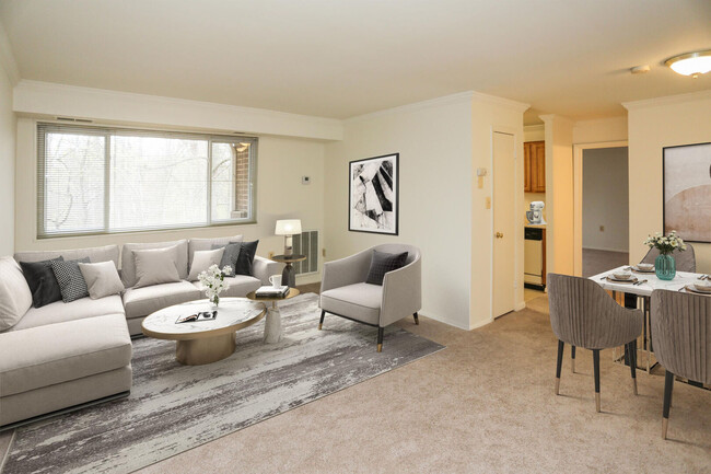 Spacious Living room - Village at Gaithersburg Rental