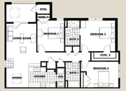 3BR/2BA