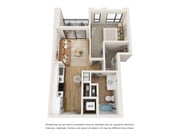 1/1 M - One Bedroom