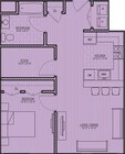 Charleston II Floor Plan - William Flats