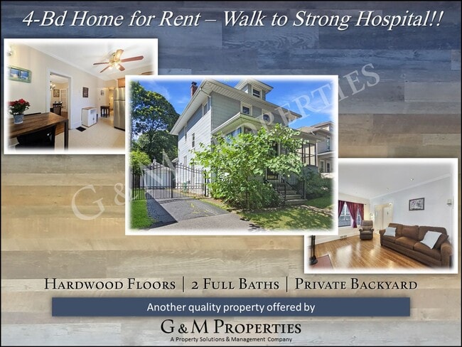 Building Photo - 4-Bedroom Rental - Walk to Strong Hospital!