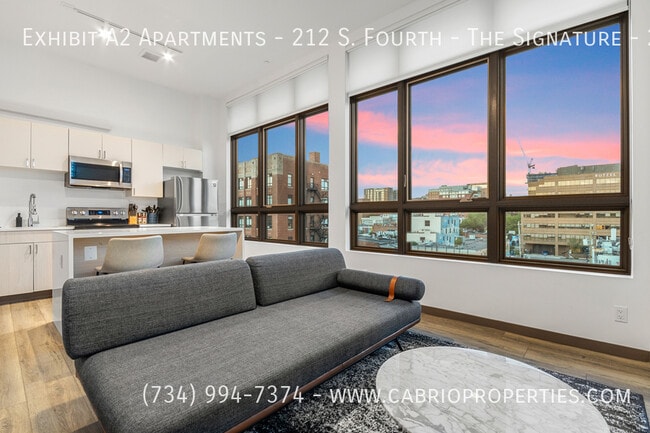 Photo - Exhibit A2 Apartments - 212 S. Fourth -The Signature - 2 Bed/1 Bath Unit The Signature - 2 Bed/1 Bath
