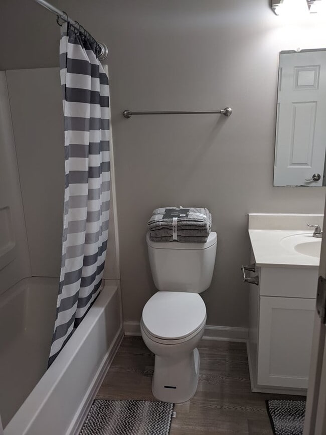 Large second bathroom