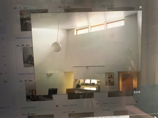 Dinning to Kitchen has a pass through - 1047 Danby Rd