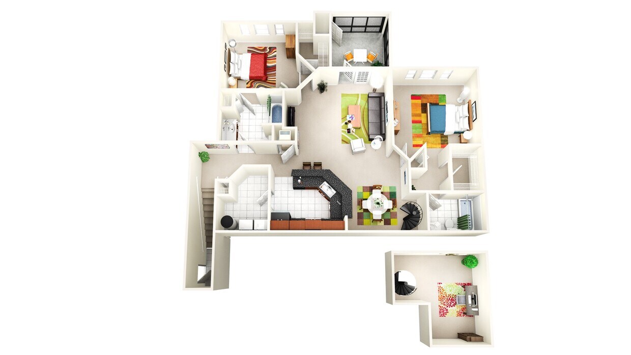 Floor Plan - B2D