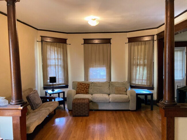 Living Room - 607 Park Ave Apartments Unit 2