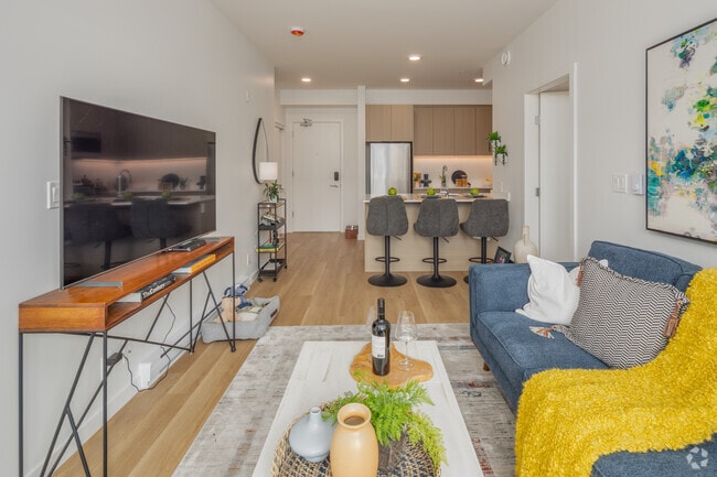 2 chambres, 2 salles de bain - 820 pi2 - Salon - The Gateway