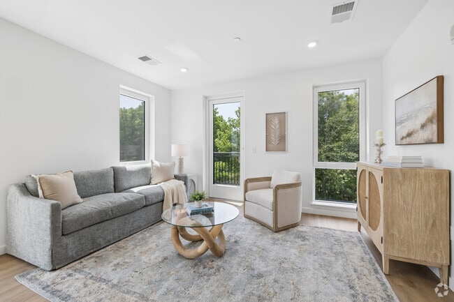 2BR, 2BA - 974SF - Living Room