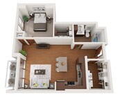 Floor Plan J | Domain | Apartments in Madison, WI