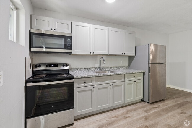 1 dormitorio, 1 baño - 550 pies cuadrados - Cocina - Sunset Valley Apartments