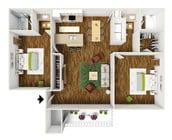 St Andrews floor plan Rockledge Fairways