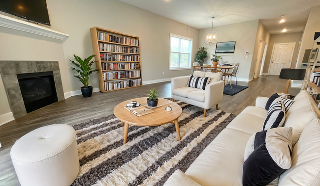 Living Room - Virtually Staged - 4284 Tisbury Ln Casa Adosada