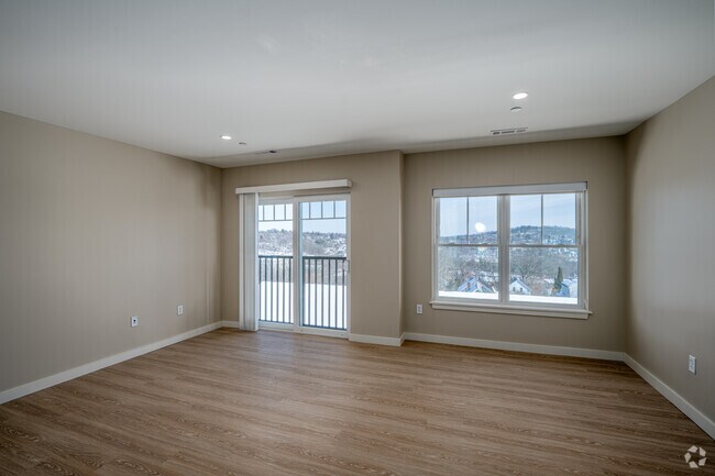 Studio - 509 SF - Living Room - Poet Hill Place