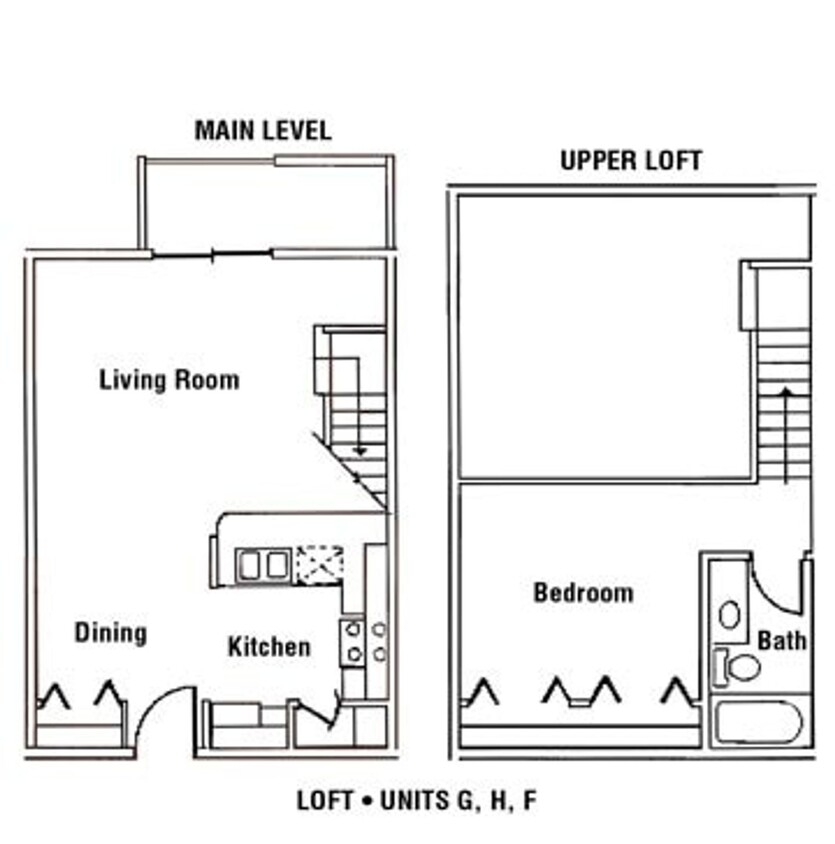Floor Plan - Style E - Loft