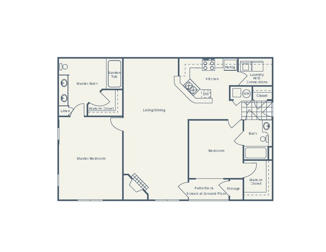Building Photo - B2: 2 Bed 2 Bath Unit 7645-D
