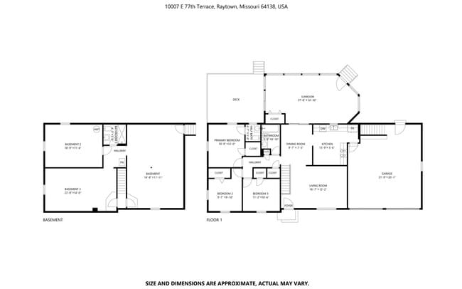 Photo - Beautiful 3 Bed 2.5 Bath Ranch Home with Garage in Raytown, MO