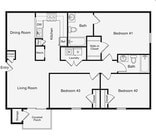 3BR/2BA