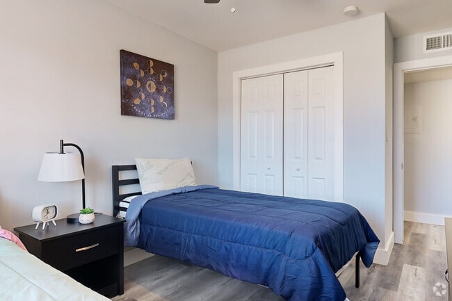 2BR, 1.5BA - 890SF - Secondary Bedroom