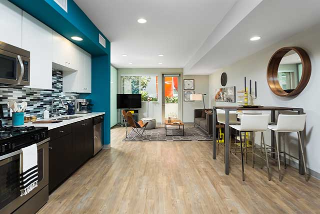 Ava Little Tokyo Apartments For Rent In Los Angeles Ca Forrent Kitchen Ava Little Tokyo Apartments
