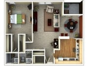 1BR/1BA