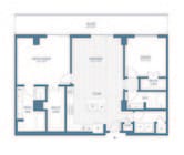 B4 floor plan One Hermann Place