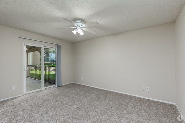 2BR, 2BA - 1,247SF - Bedroom