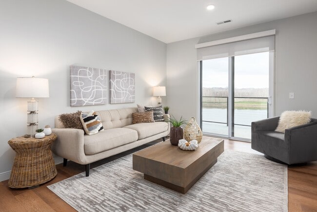 The Flats Model Living Room