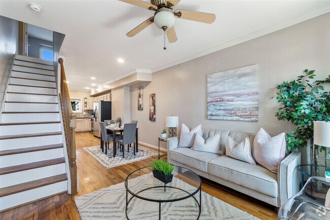 Living Room - 1413 E Clement St Rental
