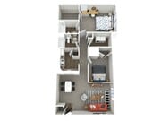 2 Bed, 2 Bath