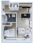 A1-H floor plan Hagert and York