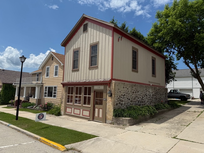 Front of Building - 130 Stafford St Townhome