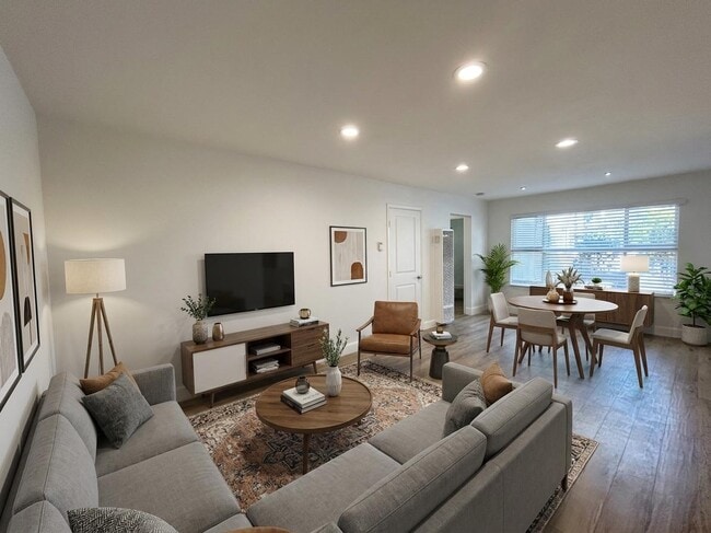Large Living and Dining Space