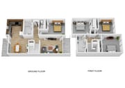 4 Bedroom 2 Bath Classic