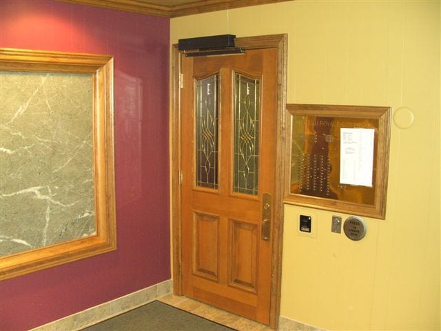 Intercom entry - The Chateau Royale