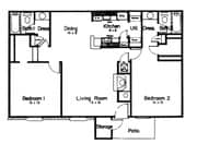 2BR/2BA