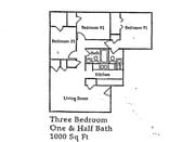 3BR/2BA