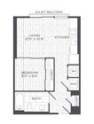 Sonnet - Studio - 1 Beds - 1 Baths - 446 Sq. ft.