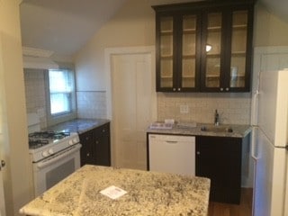 kitchen from dining area