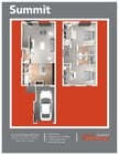2BR 2BA Townhome Attach Garage, 1,242sf