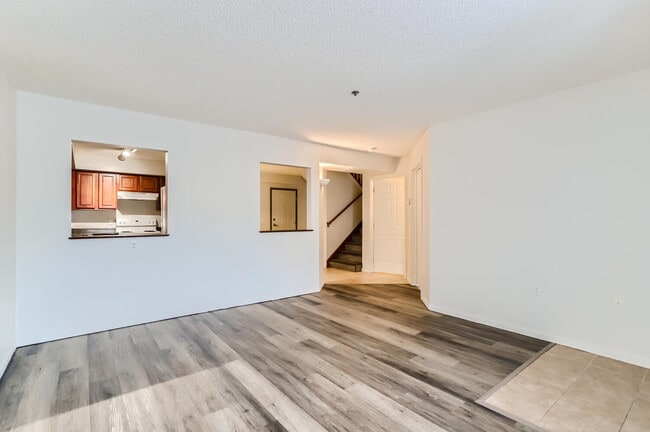 Townhome Living room Limited Availability - Village Plaza Apartments