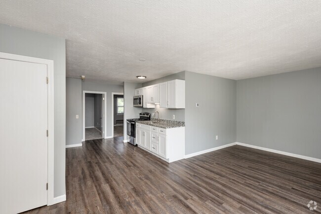 2BR, 1BA - 980SF - Kitchen/Dining Room