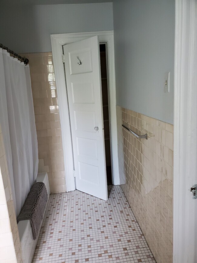 Linen Closet in Bathroom