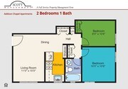 2BR/1BA