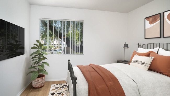 Bedroom with Hard Surface Flooring