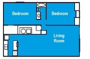 2BR/1.5BA