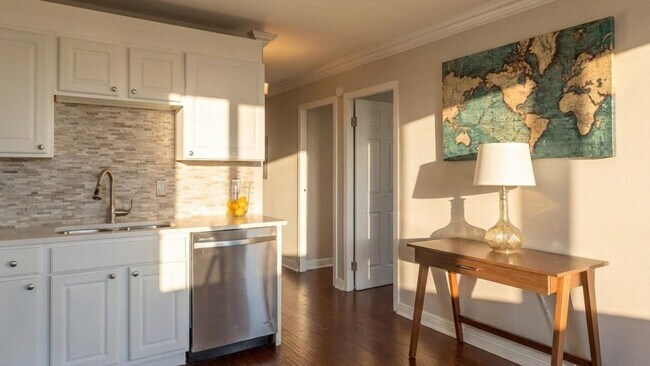 Photo of kitchen in a 2 bedroom apartmetn