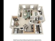 Cedar 929 sqft