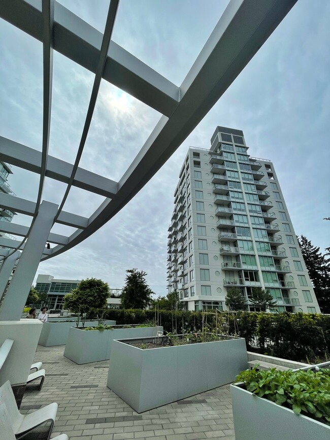 View of Tower D from rooftop amenities level - Northeast side - 1303-15165 Thrift Av Unit 1303
